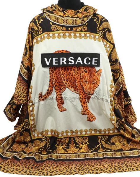 hoodie leopard baroque versace|Versace Jeans Couture Leopard Baroque Print Hoodie .